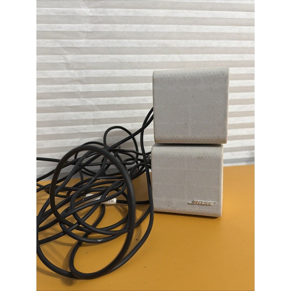 Bose Acoustimass Lifestyle Double Cube Speakers White